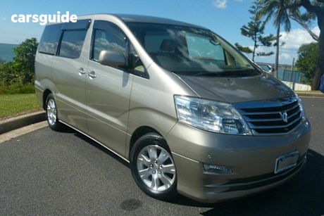 Gold 2007 Toyota Alphard SUV
