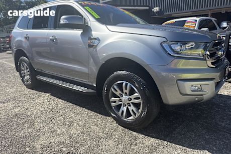Silver 2016 Ford Everest Wagon Trend