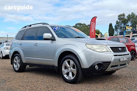 Silver 2008 Subaru Forester Wagon Xt Premium