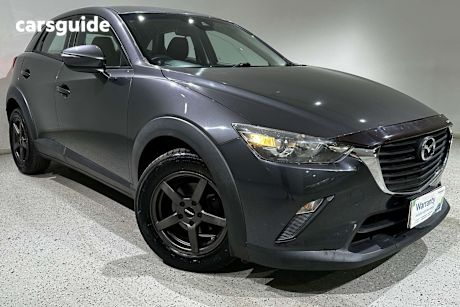 Grey 2018 Mazda CX-3 SUV NEO F