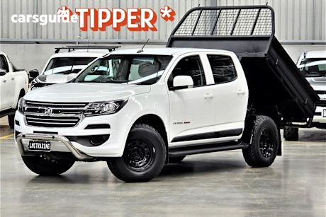 White 2018 Holden Colorado Ute Tray LS 4X4