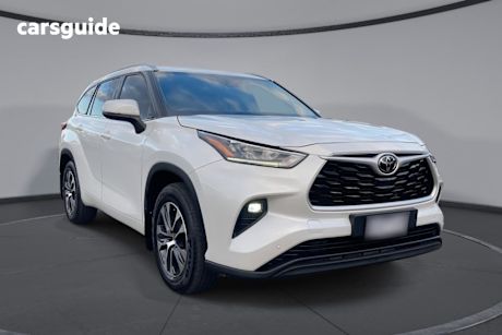 White 2022 Toyota Kluger SUV GXL 4X4