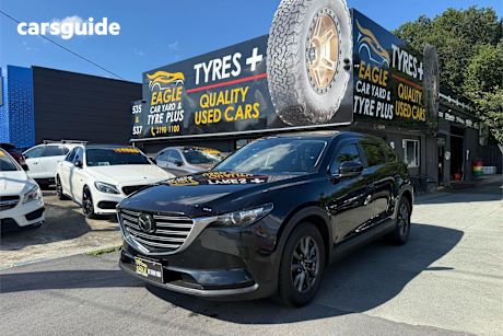 Black 2021 Mazda CX-9 Wagon Sport (Awd)