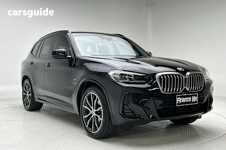 Black 2021 BMW X3 SUV XDRIVE30I 4X4