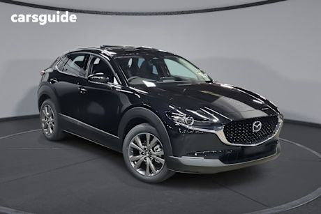 Black 2025 Mazda CX-30 SUV G20 ASTINA F