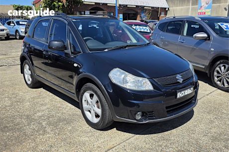 Black 2008 Suzuki SX4 Hatch
