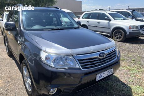 Grey 2008 Subaru Forester SUV XS LUXURY