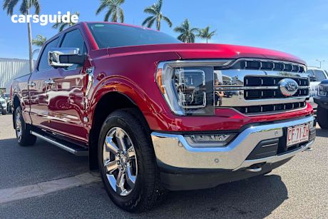 Red 2023 Ford F-150 Ute Tray LARIAT 4X4