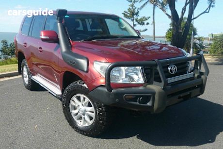 Red 2013 Toyota Landcruiser Wagon Gxl (4X4)