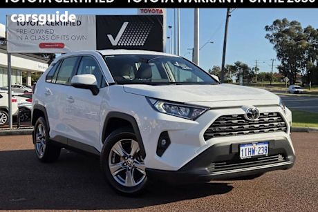 White 2024 Toyota RAV4 Wagon Gx (2Wd)