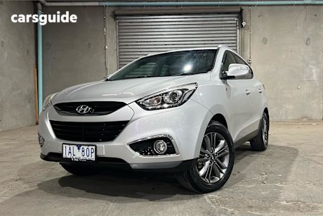 Silver 2014 Hyundai IX35 SUV SE F