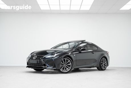 Black 2021 Lexus RC Coupe RC350 F SPORT R