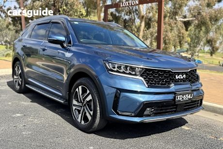 Blue 2023 Kia Sorento Wagon Sport+ 7 Seat