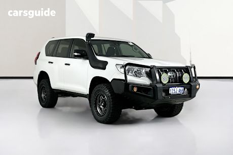 White 2022 Toyota Landcruiser Prado Wagon Gx 7 Seat