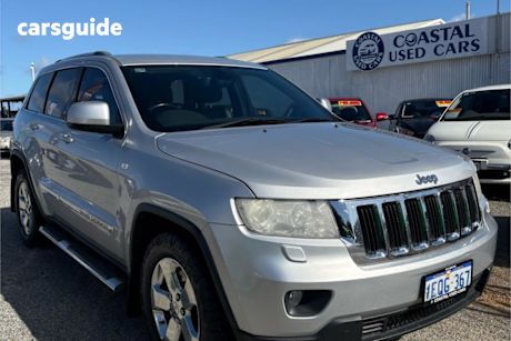Silver 2012 Jeep Grand Cherokee Wagon Laredo (4X4)