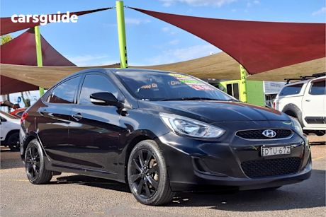 Black 2017 Hyundai Accent Sedan Sport