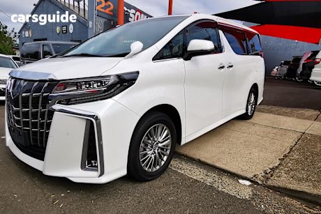 White 2022 Toyota Alphard OtherCar SR C PACKAGE