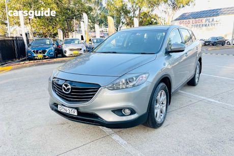 Silver 2014 Mazda CX-9 Wagon Classic (Fwd)