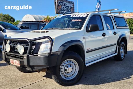 White 2007 Holden Rodeo Crew Cab Pickup Lx (4X4)