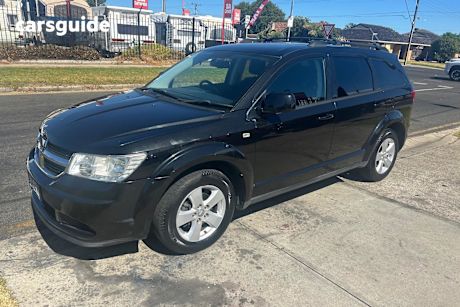 Black 2011 Dodge Journey SUV SXT F