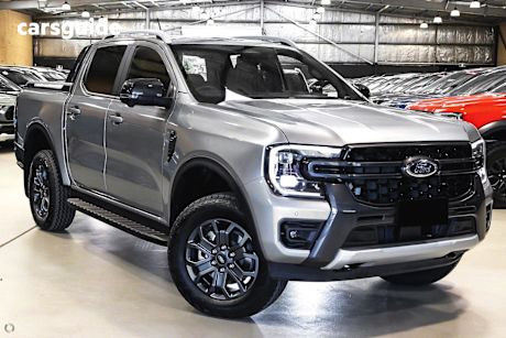 Silver 2025 Ford Ranger Ute Tray WILDTRAK 4X4