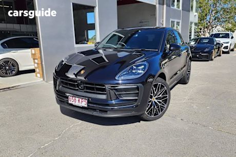 Black 2024 Porsche Macan Wagon