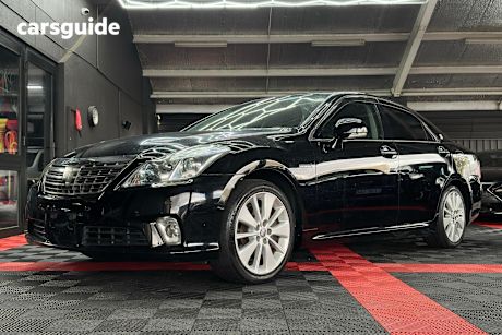 Black 2010 Toyota Crown Sedan HYBRID G PACKAGE SEDAN AUTO