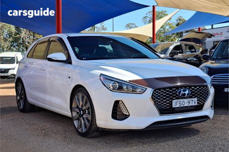 White 2017 Hyundai I30 Hatch SR PREMIUM