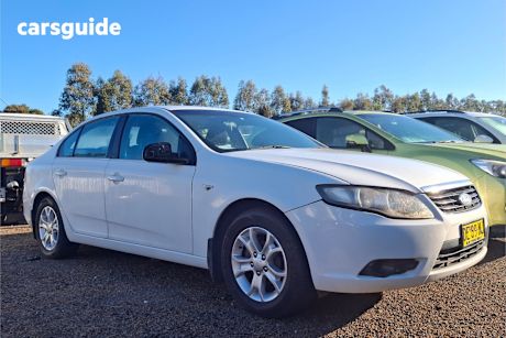 White 2010 Ford Falcon Sedan XT R