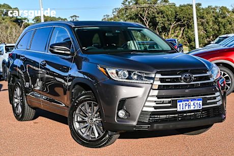 Grey 2019 Toyota Kluger SUV GXL 4WD