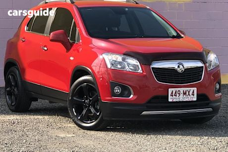 Red 2016 Holden Trax Wagon Ltz