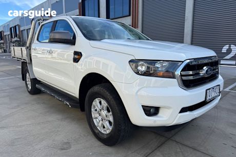 White 2019 Ford Ranger Ute Tray XL 4X4
