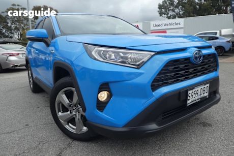 Blue 2019 Toyota RAV4 SUV GXL