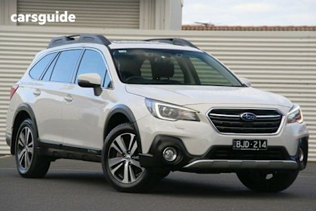 White 2020 Subaru Outback SUV 2.5I PREMIUM 4WD