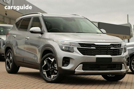 Grey 2025 Kia Seltos SUV SPORT+ F