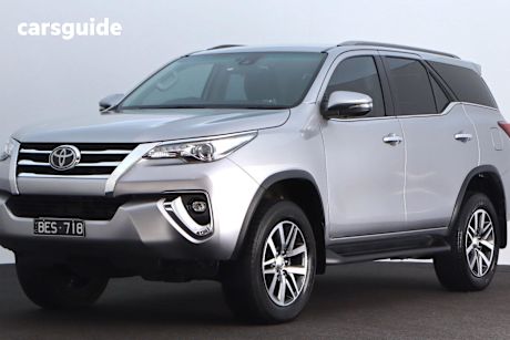 Silver 2019 Toyota Fortuner SUV CRUSADE 4X4