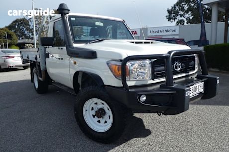 White 2020 Toyota LC MILITARY Ute Tray