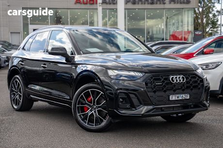 Black 2025 Audi Q5 SUV 55 TFSI E S LINE 4X4