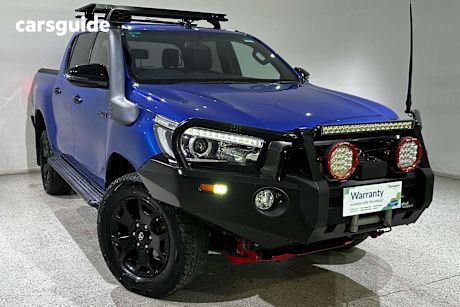 Blue 2018 Toyota Hilux Ute Tray ROGUE 4X4