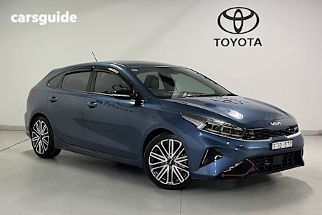 Blue 2024 Kia Cerato Hatchback Gt