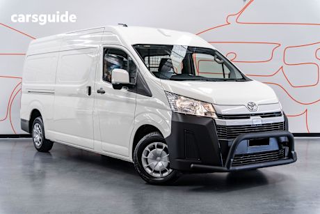 White 2022 Toyota HiAce Commercial R