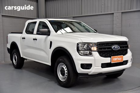 White 2025 Ford Ranger Ute Tray XL 4X4