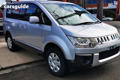 Silver 2009 Mitsubishi Delica OtherCar D:5