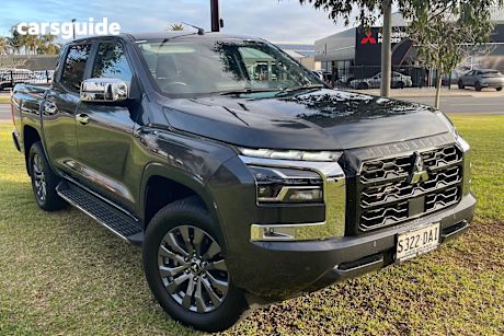 Grey 2024 Mitsubishi Triton Ute Tray GLS 4X4