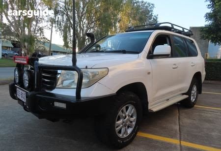 White 2008 Toyota Landcruiser SUV GXL 4X4