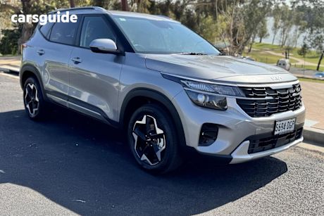 Grey 2025 Kia Seltos Wagon Sport+ (Fwd)