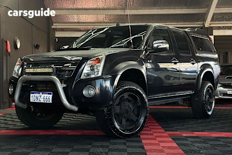 Black 2011 Isuzu D-MAX Ute Tray LS-U 4X4