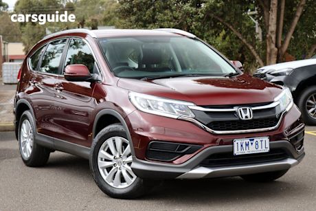 Red 2017 Honda CR-V SUV VTI 4X4