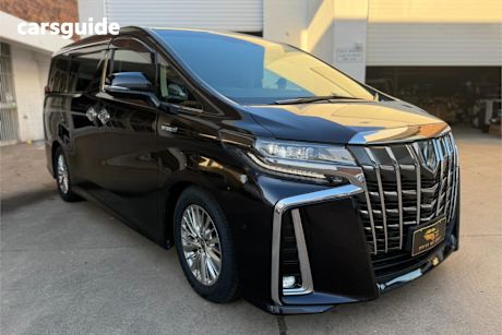 Black 2020 Toyota Alphard SUV SR C PACKAGE