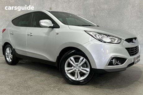 Silver 2013 Hyundai IX35 Wagon Se (Fwd)